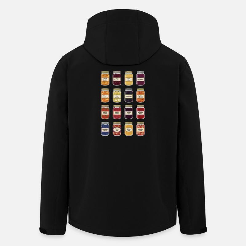 Jam in a jar - Men’s Recycled Softshell Jacket by Stanley/Stella - black