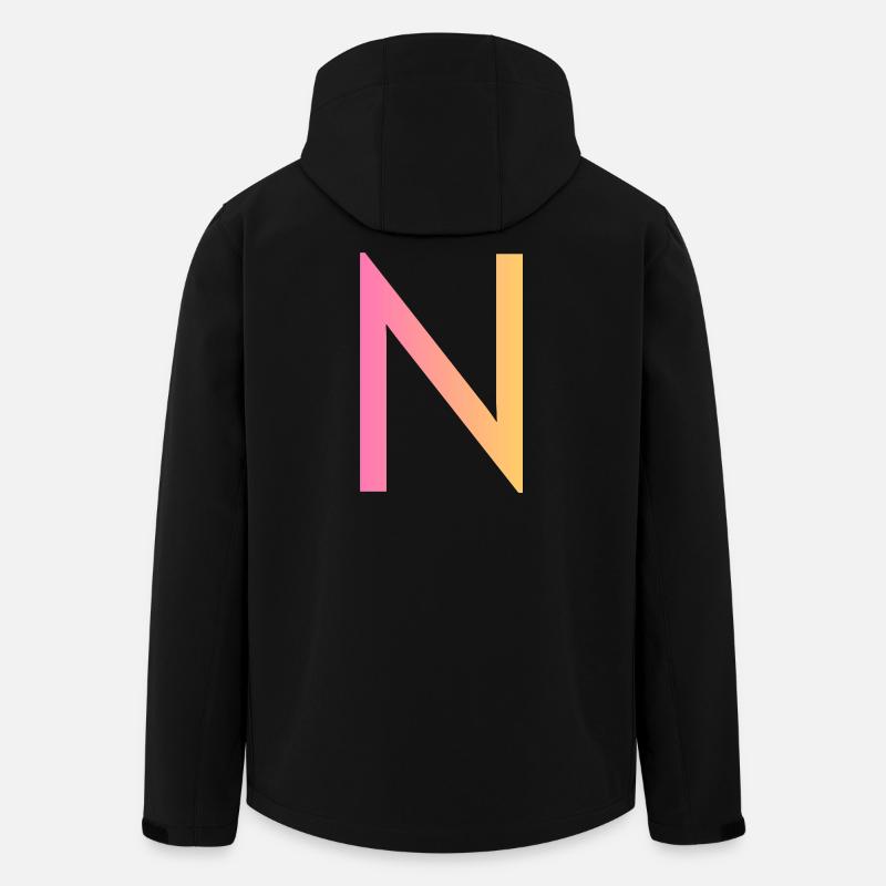 N - Veste softshell homme en polyester recyclé Stanley/Stella - noir