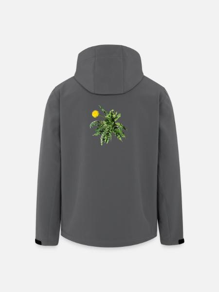 Löwenzahn - Recycelte Männer Softshell-Jacke von Stanley/Stella - Schwarz