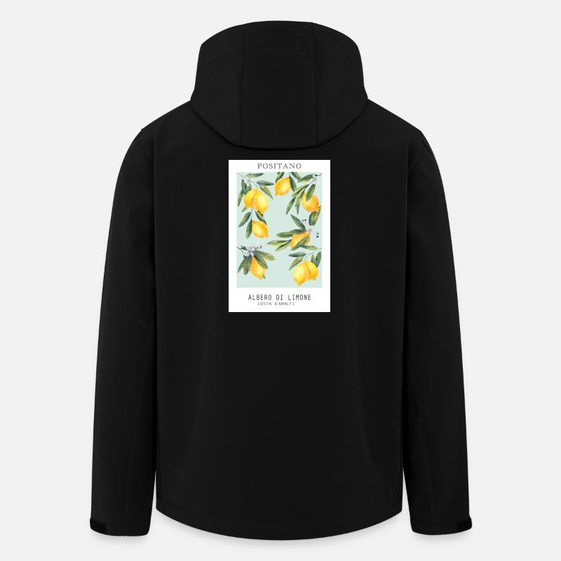 Zitronen - Recycelte Männer Softshell-Jacke von Stanley/Stella - Schwarz
