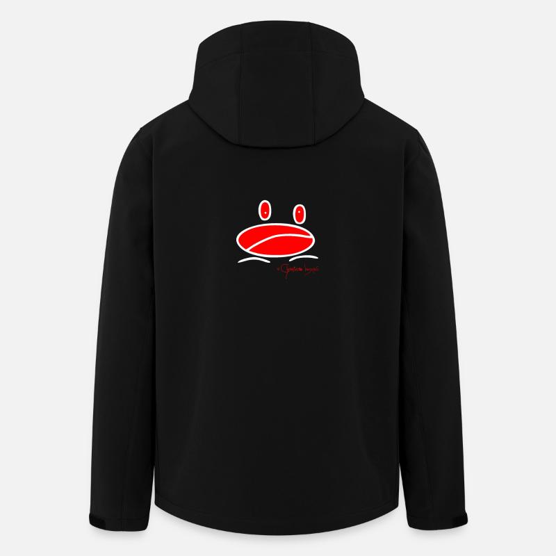 Grenouillemini © Chyropterum Innoxius - Veste softshell homme en polyester recyclé Stanley/Stella - noir
