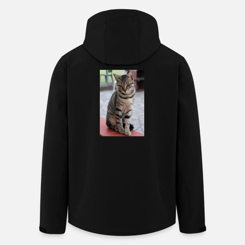 Chat Chaton Poster Chat Poster - Veste softshell homme en polyester recyclé Stanley/Stella - noir