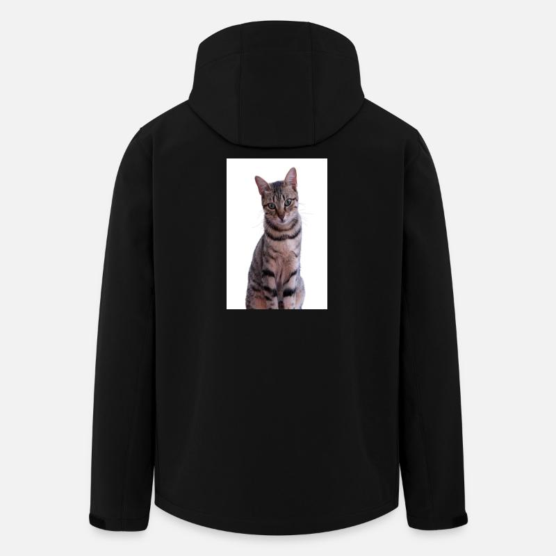 Katze Katzen Kätzchen Tigerkatze - Recycelte Männer Softshell-Jacke von Stanley/Stella - Schwarz