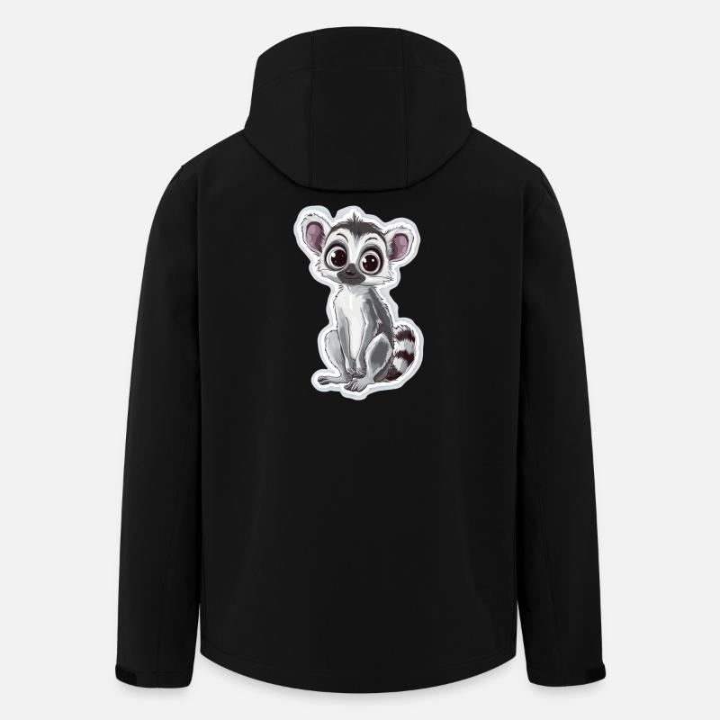 Lemur - Recycelte Männer Softshell-Jacke von Stanley/Stella - Schwarz