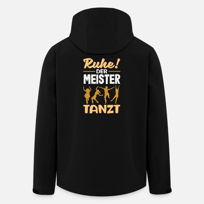 Danser - Veste softshell homme en polyester recyclé Stanley/Stella - noir