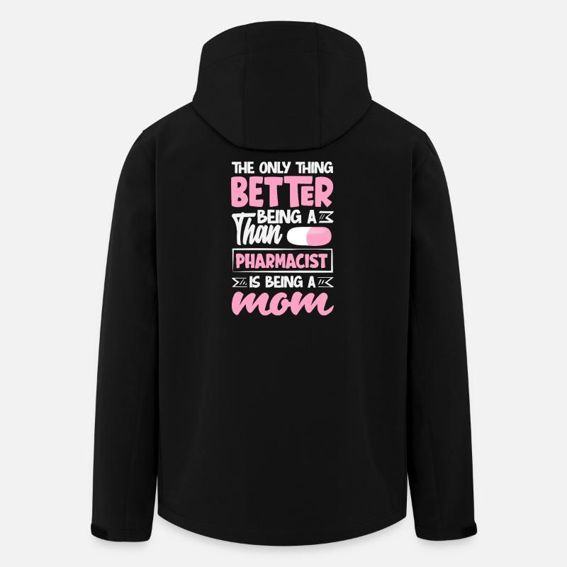 Pharmacien Technicien Pharmaceutique - Veste softshell homme en polyester recyclé Stanley/Stella - noir