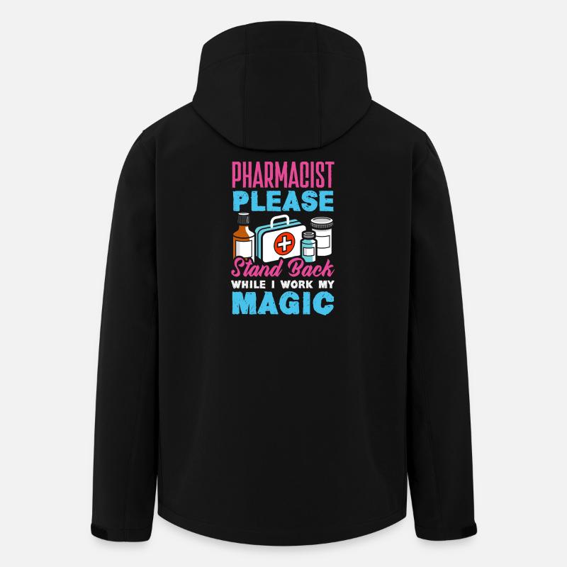 Pharmacist Pharmaceutical Technical - Men’s Recycled Softshell Jacket by Stanley/Stella - black