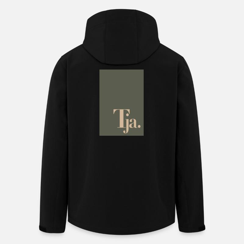Modern Typography Poster – Well. - Men’s Recycled Softshell Jacket by Stanley/Stella - black