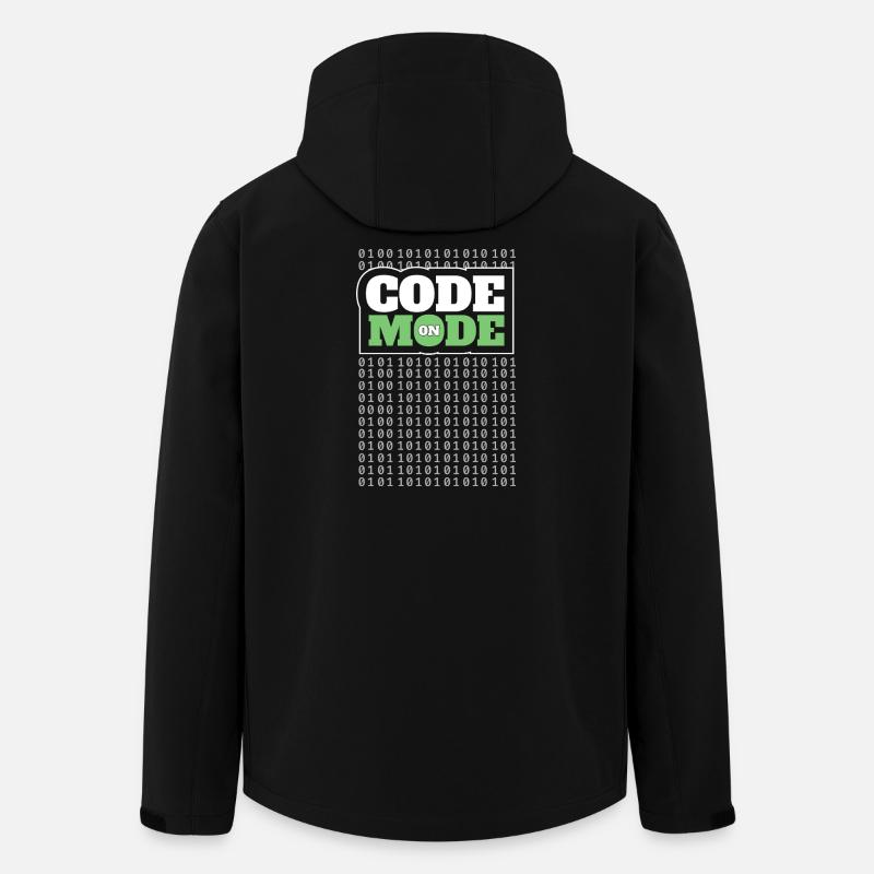 Codemodus An – Programmierung von Softwareentwickler Programmierer - Recycelte Männer Softshell-Jacke von Stanley/Stella - Schwarz