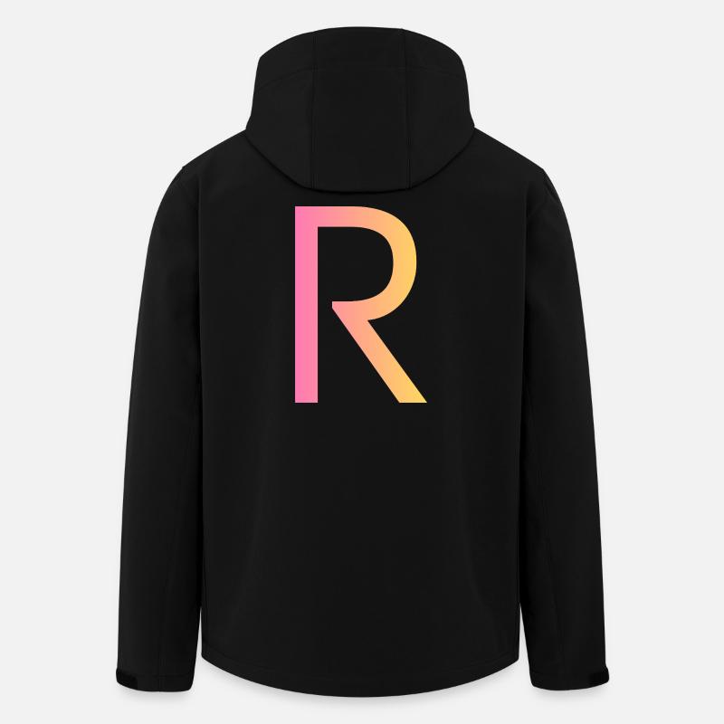 R - Recycelte Männer Softshell-Jacke von Stanley/Stella - Schwarz