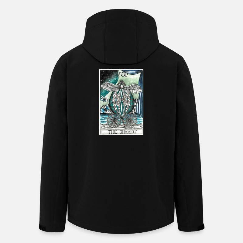 The Chariot - Recycelte Männer Softshell-Jacke von Stanley/Stella - Schwarz