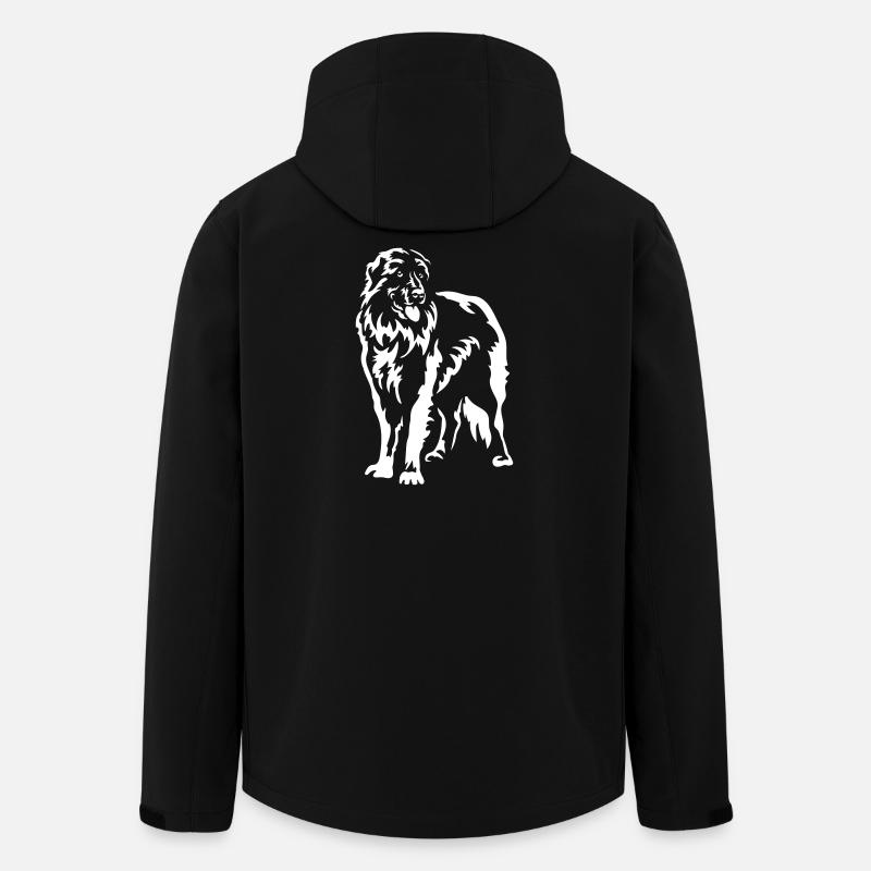 Estrela Mountain Dog "Black Edition" - Men’s Recycled Softshell Jacket by Stanley/Stella - black
