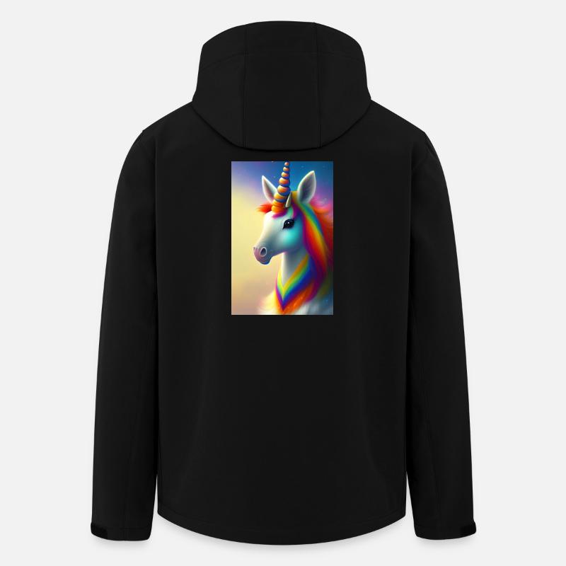 Unicorn - Men’s Recycled Softshell Jacket by Stanley/Stella - black