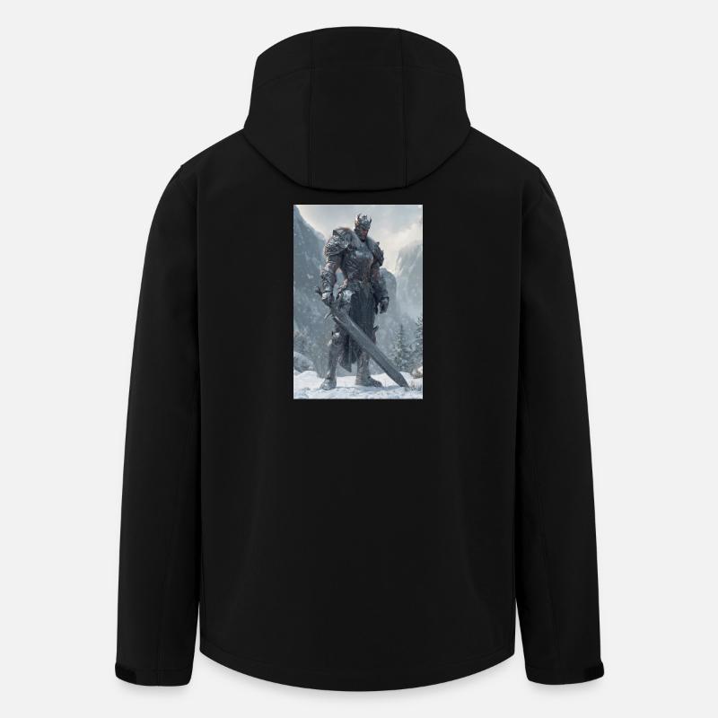 Kriegsherr Frostrüstung - Recycelte Männer Softshell-Jacke von Stanley/Stella - Schwarz