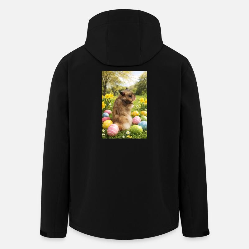 Chico 11: Ostern 2026 - Recycelte Männer Softshell-Jacke von Stanley/Stella - Schwarz
