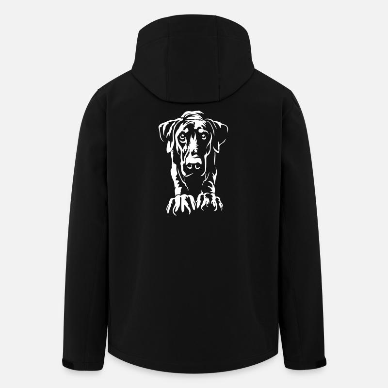 Doberman « Édition Noire » - Veste softshell homme en polyester recyclé Stanley/Stella - noir