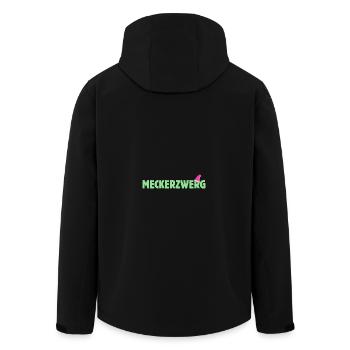 Meckerzwerg Zwerg Faschingskostüm Zwergen Kostüm - Recycelte Männer Softshell-Jacke von Stanley/Stella - Schwarz - Hinten - AI Model Male 185 light (185cm)