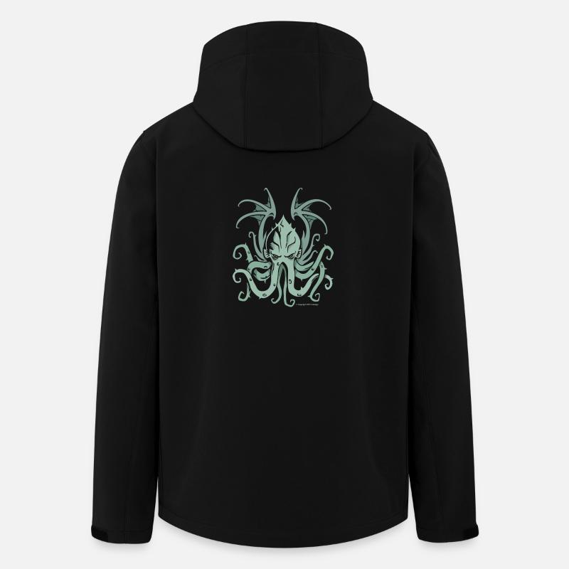 Cthulhu Nightmare - Men’s Recycled Softshell Jacket by Stanley/Stella - black