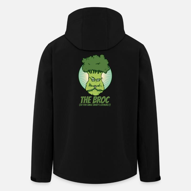 Veganer Statement Vegan Essen - Recycelte Männer Softshell-Jacke von Stanley/Stella - Schwarz