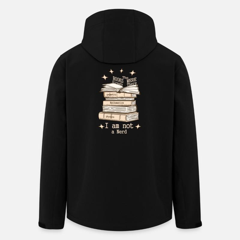 I'm not a nerd - Men’s Recycled Softshell Jacket by Stanley/Stella - black