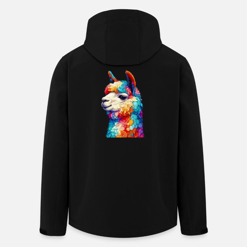 Alpaga - Veste softshell homme en polyester recyclé Stanley/Stella - noir