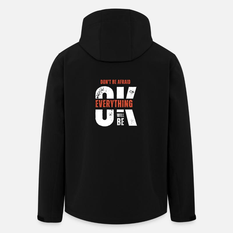 Bleiben Sie stark - Recycelte Männer Softshell-Jacke von Stanley/Stella - Schwarz
