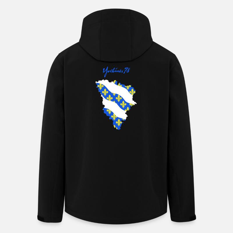 Yvelines 78 - Recycelte Männer Softshell-Jacke von Stanley/Stella - Schwarz