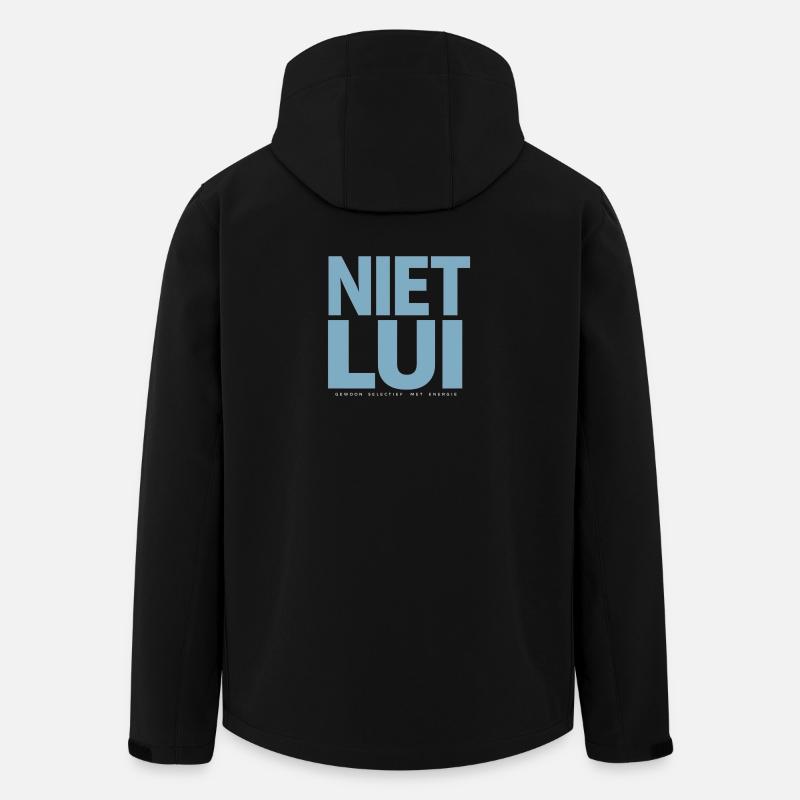 Energie, gut verteilt - Recycelte Männer Softshell-Jacke von Stanley/Stella - Schwarz