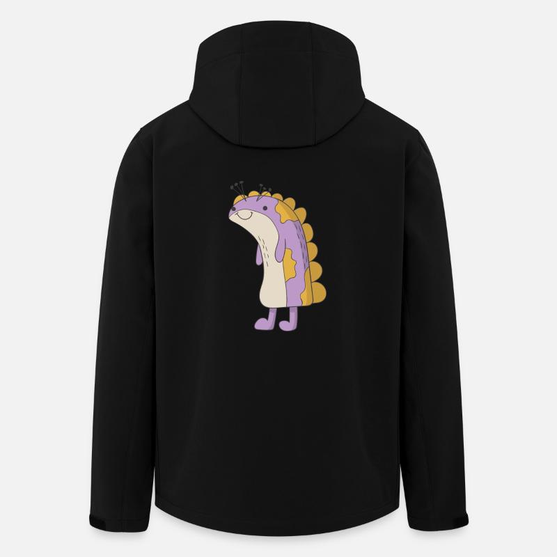 Süßes Monster - Recycelte Männer Softshell-Jacke von Stanley/Stella - Schwarz