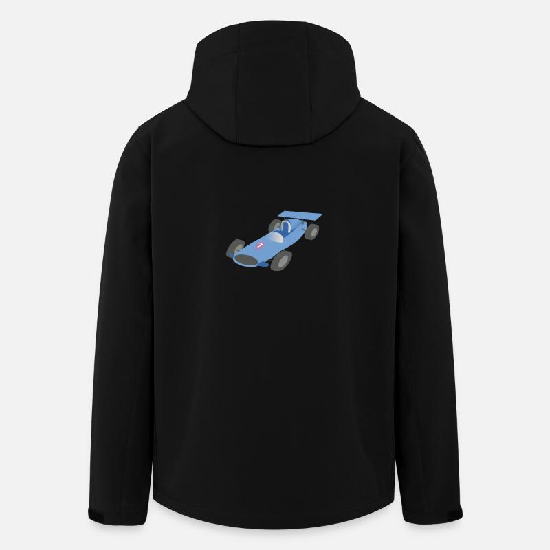 voiture de course - Veste softshell homme en polyester recyclé Stanley/Stella - noir
