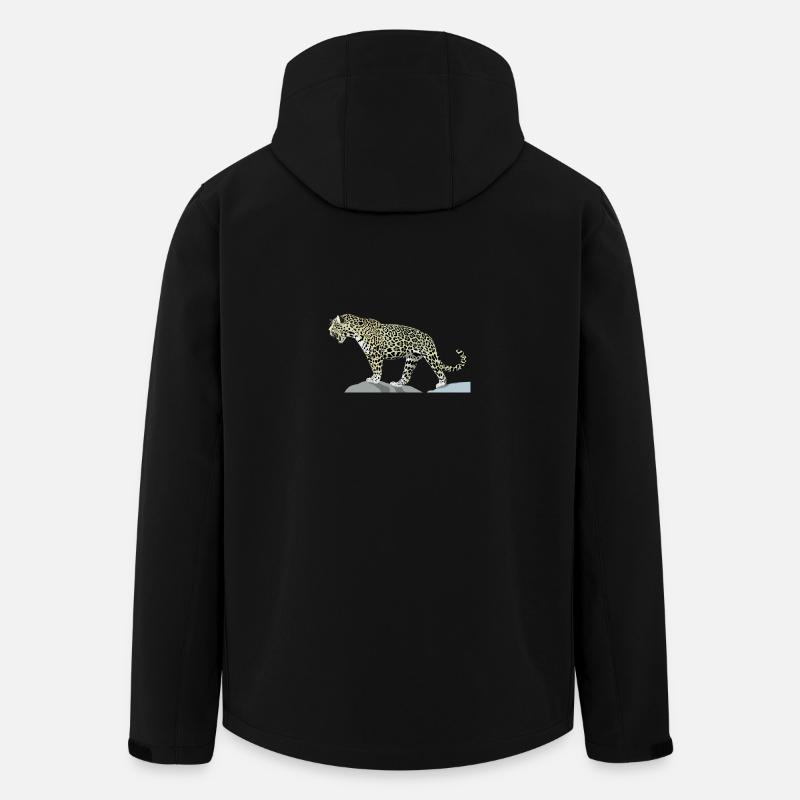jaguar - Recycelte Männer Softshell-Jacke von Stanley/Stella - Schwarz