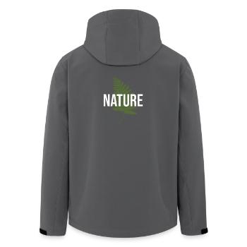 nature - Veste softshell homme en polyester recyclé Stanley/Stella - noir - Dos - AI Model Male 185 light (185cm)