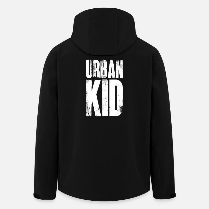 Urban Design for Children - Men’s Recycled Softshell Jacket by Stanley/Stella - black