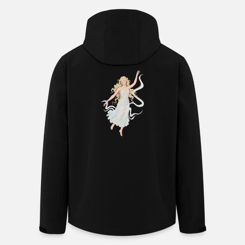 Fee - Recycelte Männer Softshell-Jacke von Stanley/Stella - Schwarz