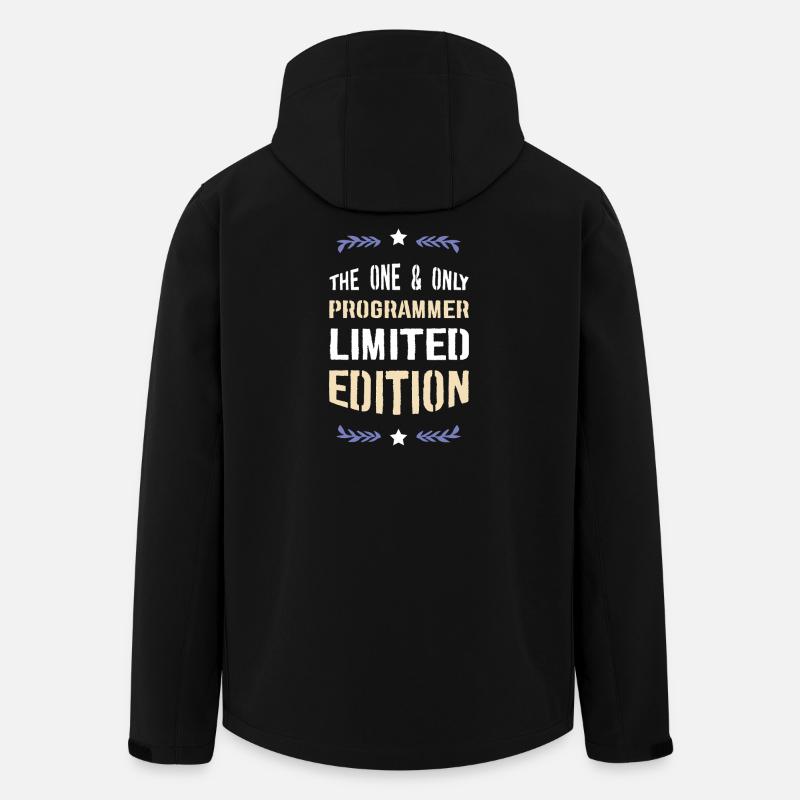 The One and Only Programmer Limited Edition - Recycelte Männer Softshell-Jacke von Stanley/Stella - Schwarz