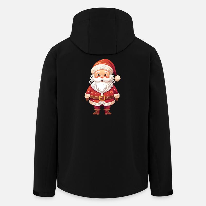 Joyeux Père Noël - Veste softshell homme en polyester recyclé Stanley/Stella - noir