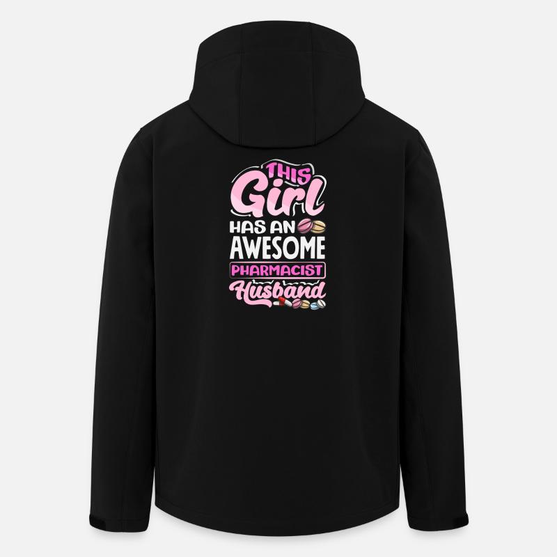 This girl has a great - Men’s Recycled Softshell Jacket by Stanley/Stella - black