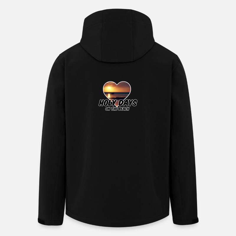 Strand Beach Holiday Ferien Urlaub Geschenk Reise - Recycelte Männer Softshell-Jacke von Stanley/Stella - Schwarz