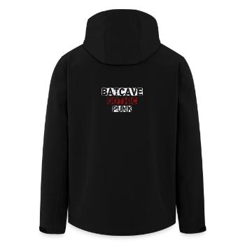 Batcave Gothic Punk - Recycelte Männer Softshell-Jacke von Stanley/Stella - Schwarz - Hinten - AI Model Male 185 light (185cm)