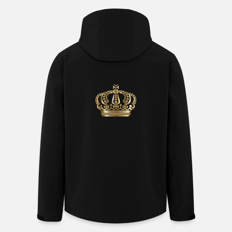 Golden crone - Recycelte Männer Softshell-Jacke von Stanley/Stella - Schwarz