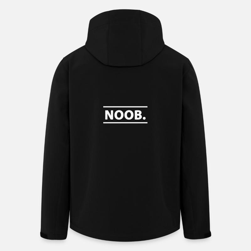 Noob - Recycelte Männer Softshell-Jacke von Stanley/Stella - Schwarz