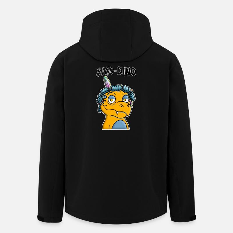 Lockenwickler - Recycelte Männer Softshell-Jacke von Stanley/Stella - Schwarz