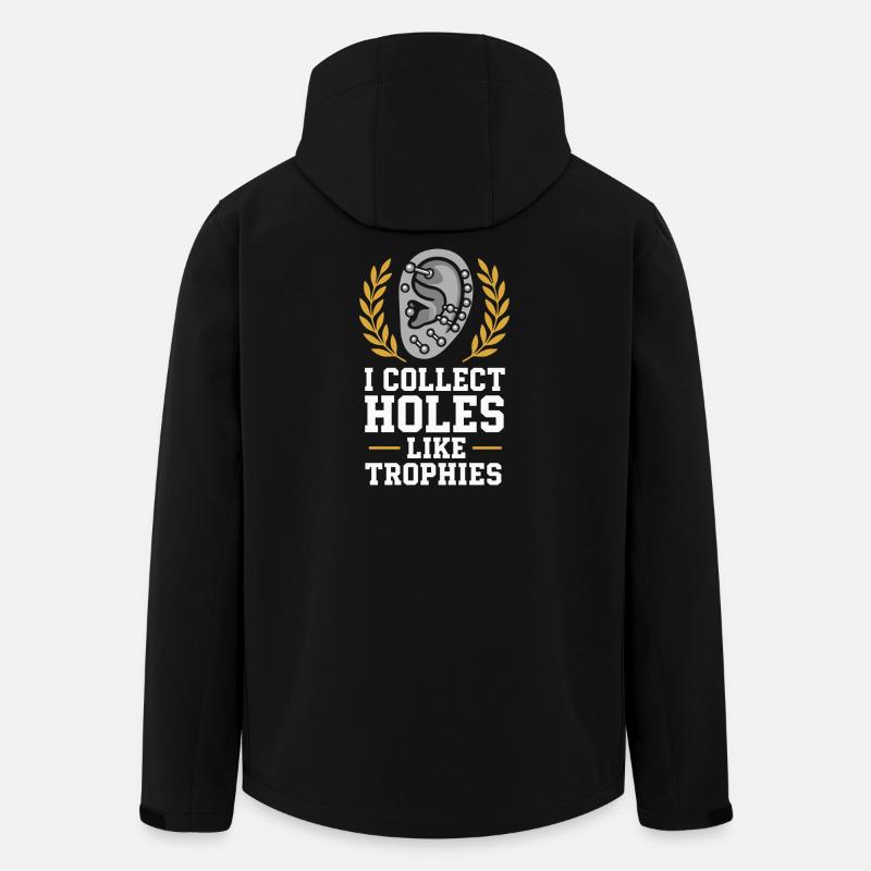 Piercing Addict Body Mod Enthusiast - Veste softshell homme en polyester recyclé Stanley/Stella - noir