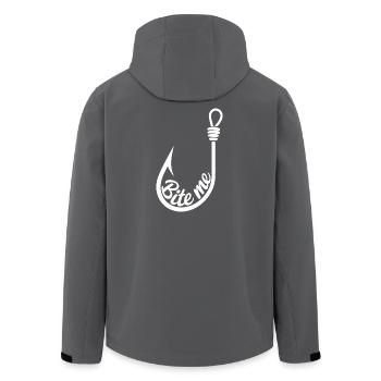 Conception du crochet leurre Me - Veste softshell homme en polyester recyclé Stanley/Stella - noir - Dos - AI Model Male 185 light (185cm)