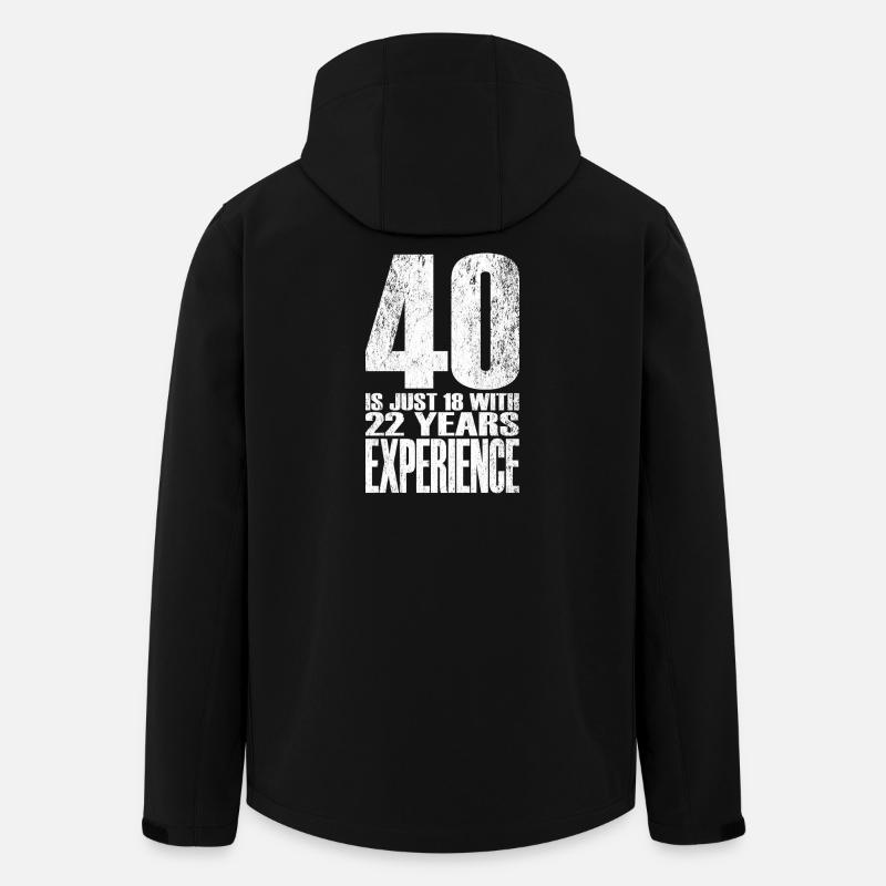 Quarante ans d’expérience - Veste softshell homme en polyester recyclé Stanley/Stella - noir