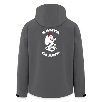 GRIFFES DU PÈRE NOËL - Veste softshell homme en polyester recyclé Stanley/Stella - noir - Dos - AI Model Male 185 light (185cm)