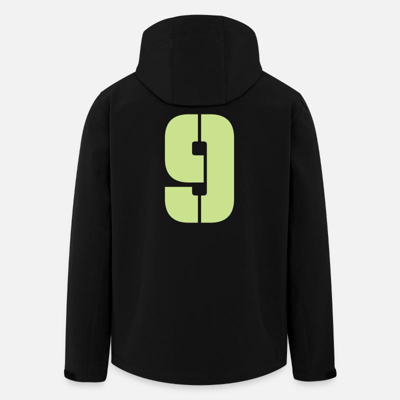 9 - Men’s Recycled Softshell Jacket by Stanley/Stella - black