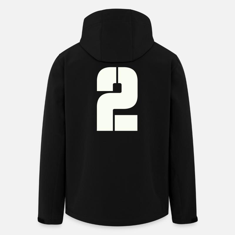 2 - Men’s Recycled Softshell Jacket by Stanley/Stella - black