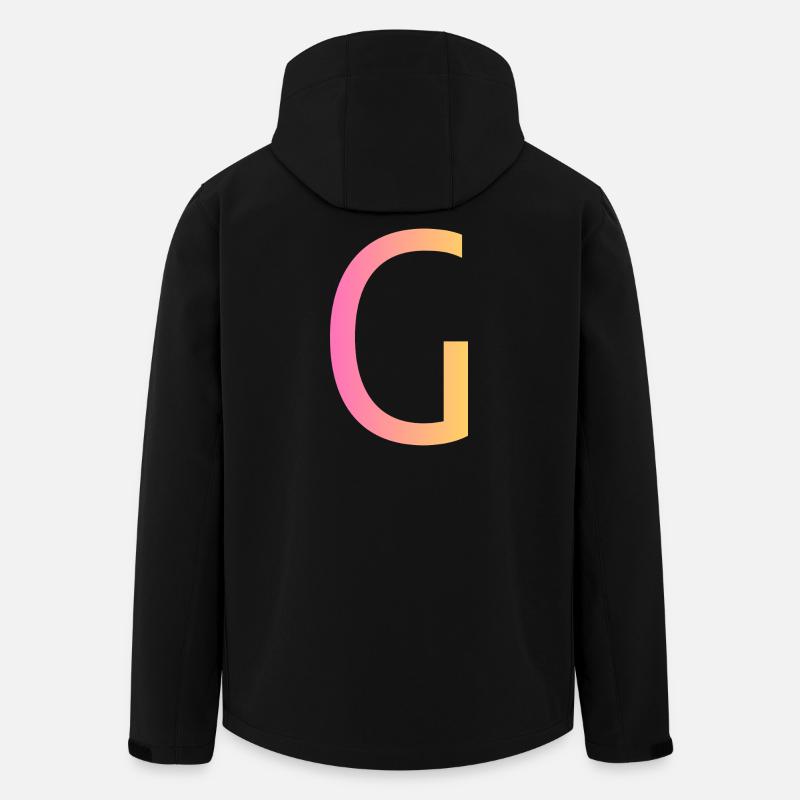 G - Recycelte Männer Softshell-Jacke von Stanley/Stella - Schwarz