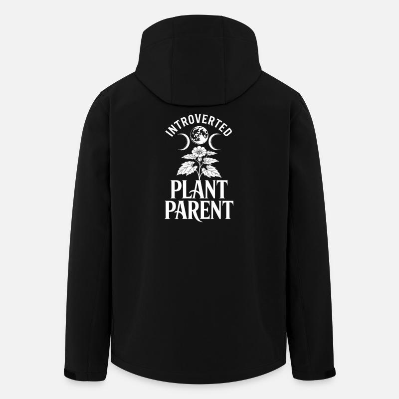 Parent de plante introverti - Veste softshell homme en polyester recyclé Stanley/Stella - noir